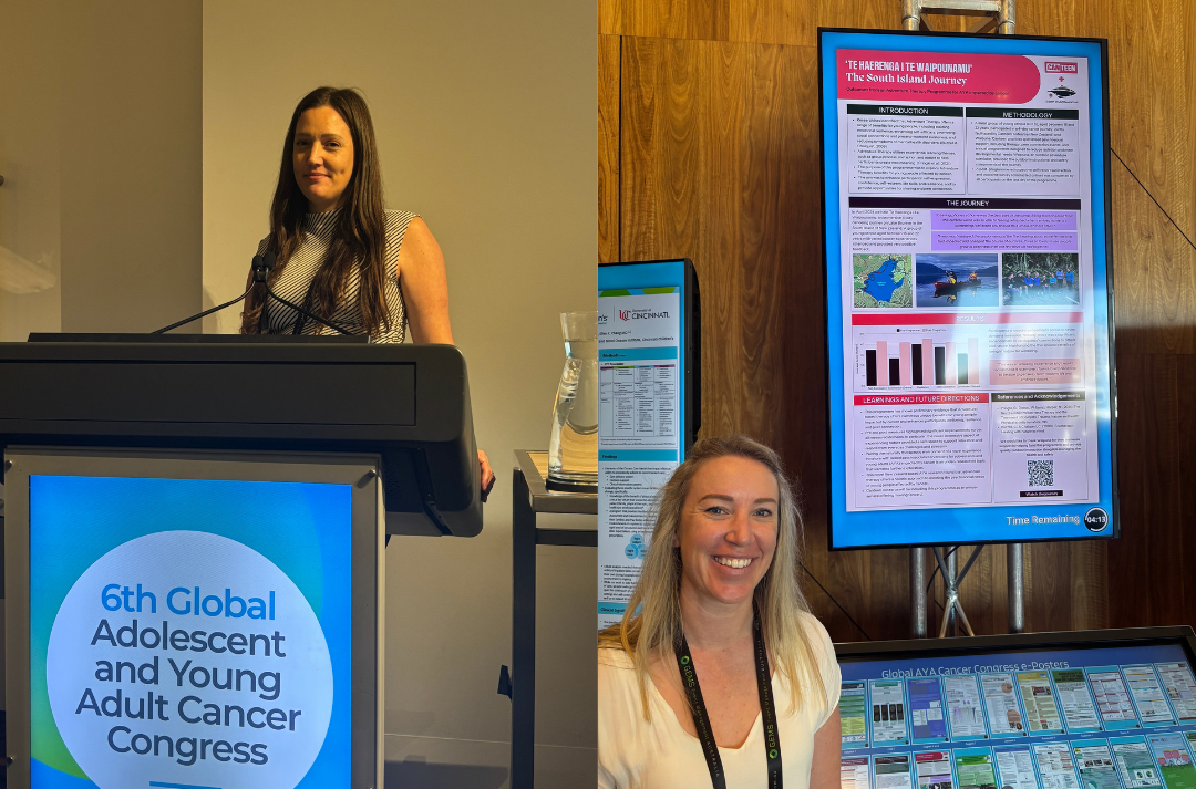 Canteen Aotearoa delegates at 2024 AYA (Adolescent and Young Adult) World Cancer Congress