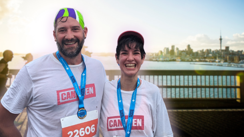 Canteen runners ready for the Auckland Marathon 2024