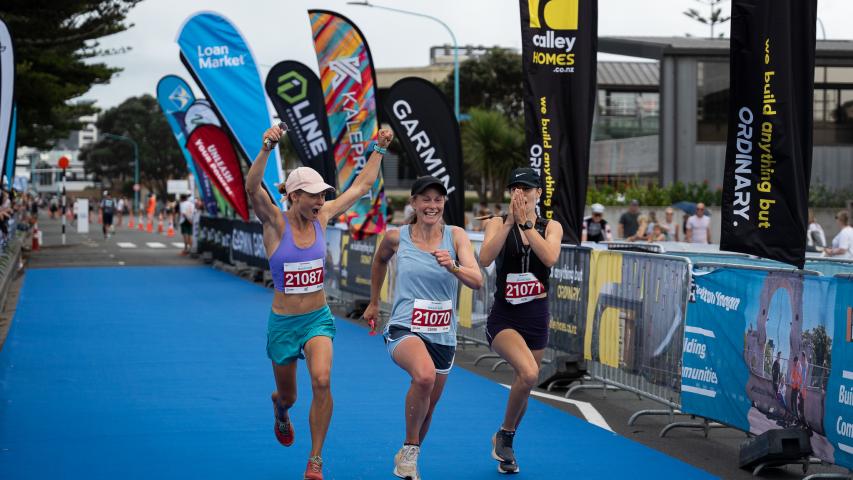 Runners at the Fulton Hogan Mount Festival